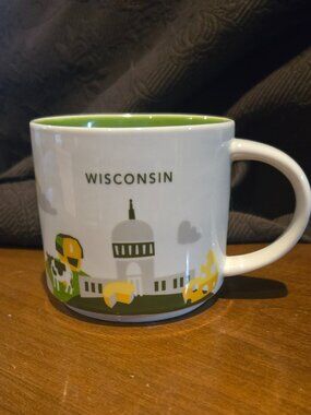 Starbucks- You Are Here Collection- Wisconsin Mug